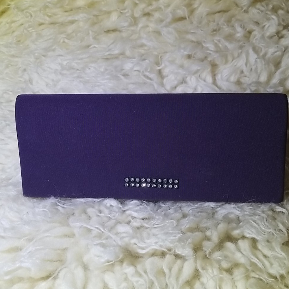 Beautiful plum colored evening bag